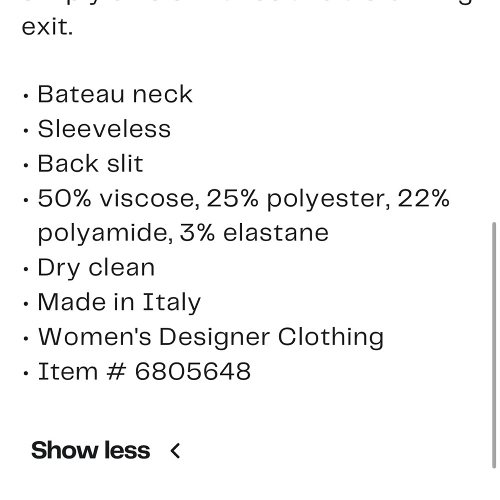 NWT Khaite open back dress - Picture 8 of 8